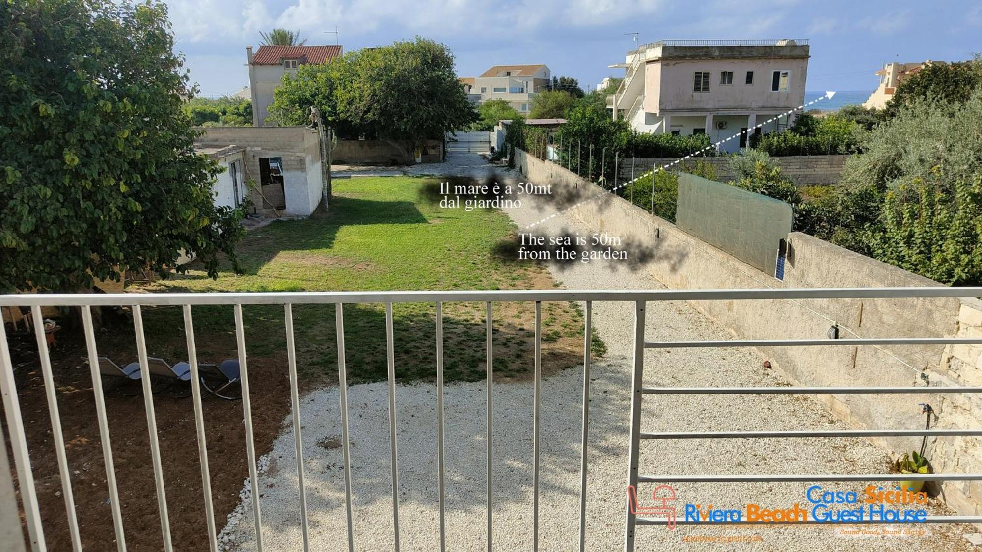 Casa Sicilia - Riviera Sicily Beach Guest House 多纳卢卡他 外观 照片